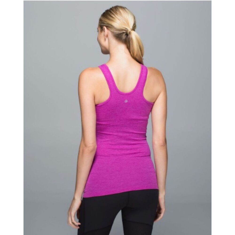 lululemon athletica Pink/Purple Racerback Tank Top - Picture 2 of 6